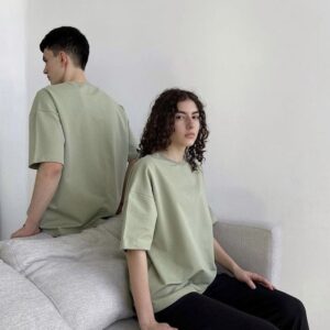 pista green oversized t shirt