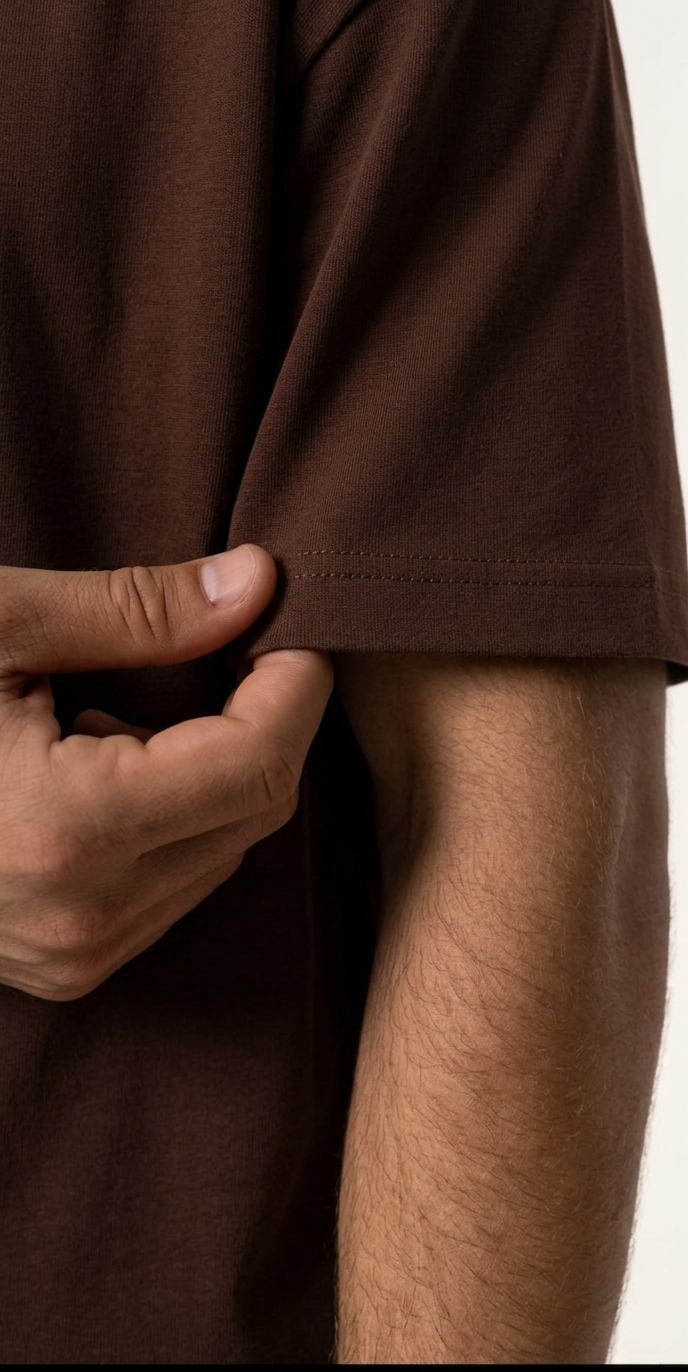 chocolate brown oversized t shirt for men | premium cotton loose fit tee chocolate brown oversized t shirt for men | premium cotton loose fit tee